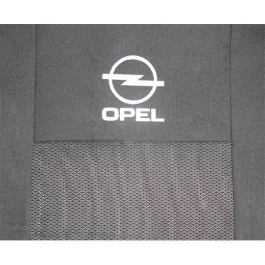 Чехлы в салон модельные для Opel Vivaro I '01- (1+1) стандарт (комплект) Чехлы в салон модельные для Opel Vivaro I '01- (1+1) стандарт (комплект)