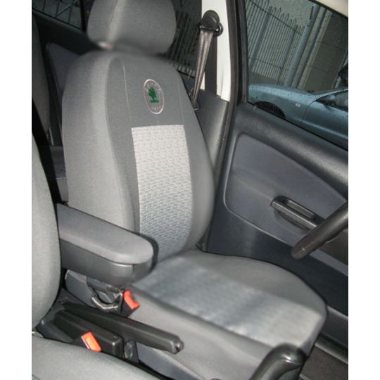 Чехлы в салон модельные для Skoda Octavia I '96-10 бюджет (комплект) Чехлы в салон модельные для Skoda Octavia I '96-10 бюджет (комплект)