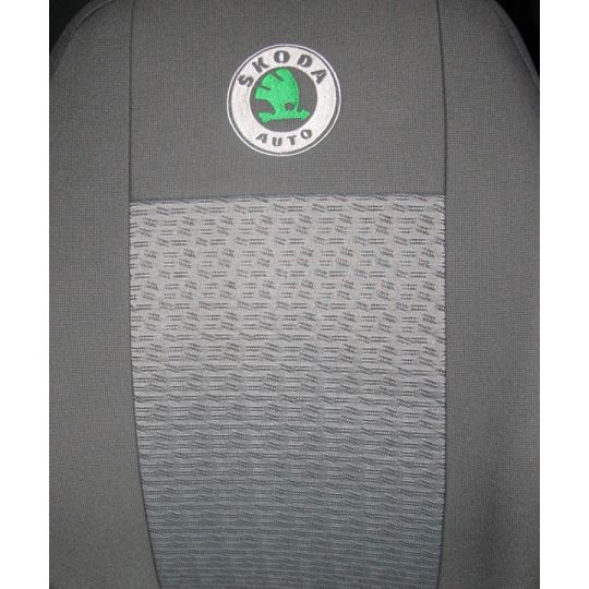 Чехлы в салон модельные для Skoda Octavia I '96-10 бюджет (комплект) Чехлы в салон модельные для Skoda Octavia I '96-10 бюджет (комплект)