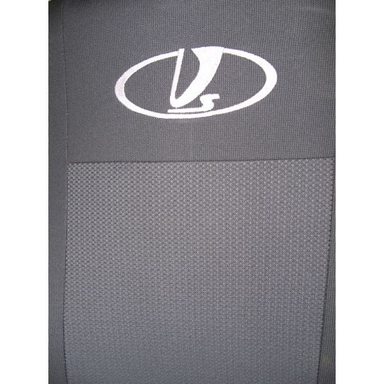 Чехлы в салон модельные для Lada Priora [ВАЗ 2171-72] '07- бюджет (комплект)