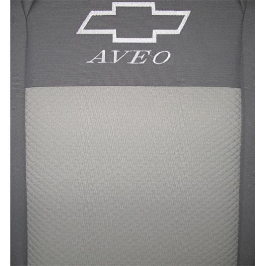 Чехлы в салон модельные для Chevrolet Aveo T250 '06-11 [sedan] премиум (комплект)