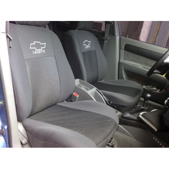 Чехлы в салон модельные для Chevrolet Lacetti '02- [hatchback] бюджет (комплект)