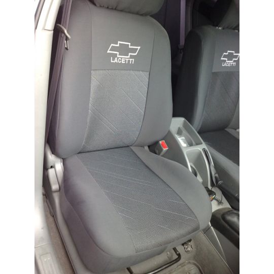 Чехлы в салон модельные для Chevrolet Lacetti '02- [hatchback] бюджет (комплект)