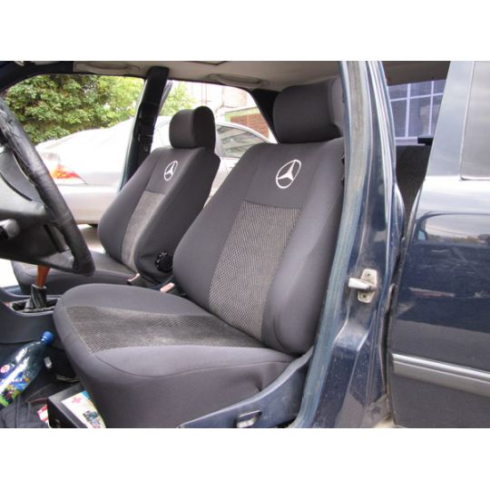 Чехлы в салон модельные для Mercedes-Benz E-Class (W124) '84-97 [седан] стандарт (комплект)