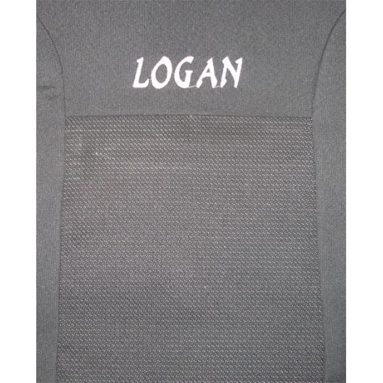 Чехлы в салон модельные для Renault Logan II '13- [цельный] стандарт (комплект)