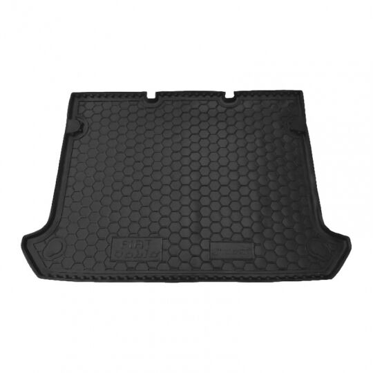 Avto-Gumm Коврик в багажник Fiat Doblo I '00- (5 мест) [корот.база. без сетки]