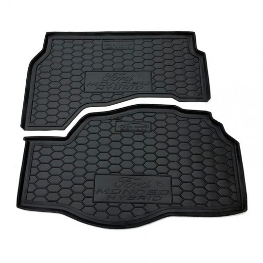 Avto-Gumm Коврик в багажник Ford Fusion II '12- седан (hybrid) [2 части]