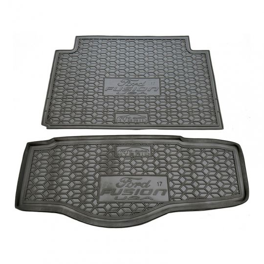 Avto-Gumm Коврик в багажник Ford Fusion II '12- седан (plug-in hybrid) [2 части]