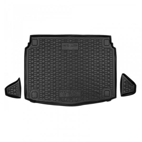 Avto-Gumm Коврик в багажник Hyundai i30 III '24- хэтчбек [нижняя полка]
