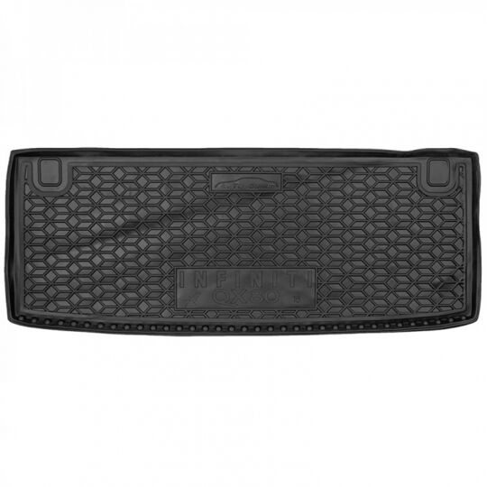 Avto-Gumm Коврик в багажник Infiniti QX80 (Z62) III '18-24 [7/7 мест]