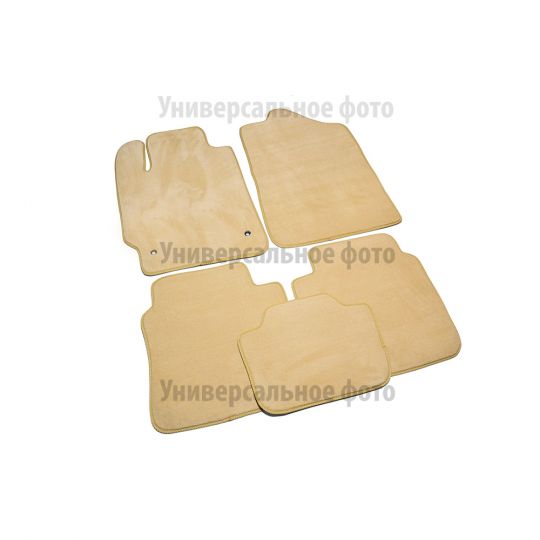 AVTM Коврики в салон текстильные Audi Q7 I '05-15 Бежевые Premium (Комплект 5шт.) AVTM Коврики в салон текстильные Audi Q7 I '05-15 Бежевые Premium (Комплект 5шт.)