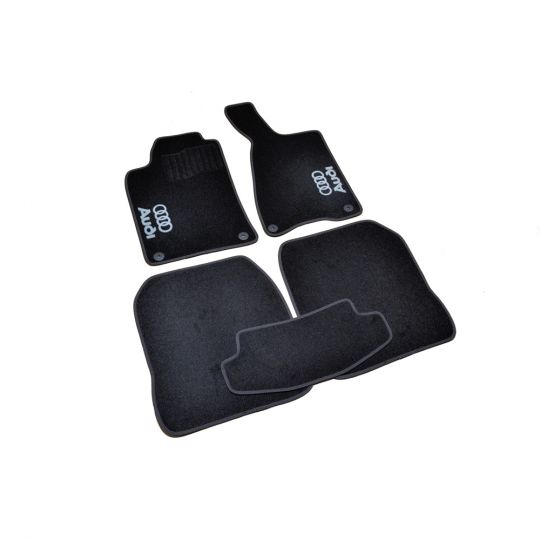 AVTM Коврики в салон текстильные Audi 80 B4 '91-95 Черные (Комплект 5шт.)