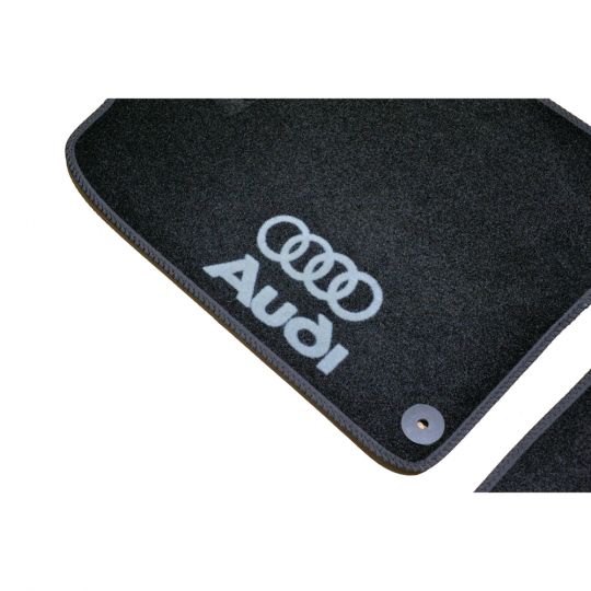 AVTM Коврики в салон текстильные Audi 80 B4 '91-95 Черные (Комплект 5шт.)