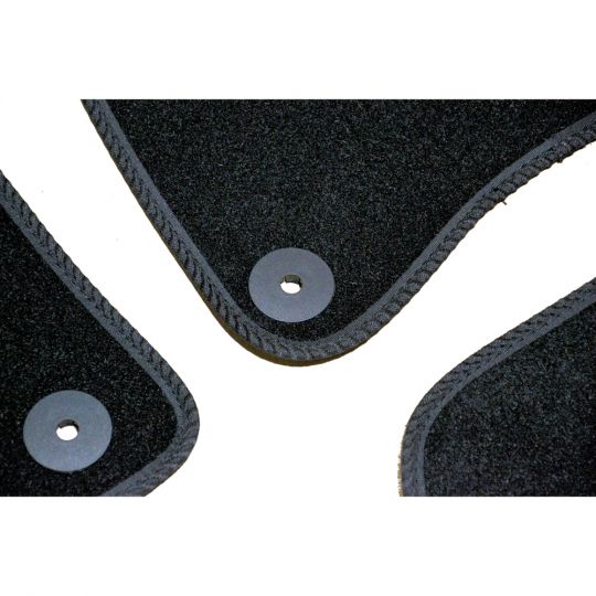 AVTM Коврики в салон текстильные Audi 80 B4 '91-95 Черные (Комплект 5шт.)