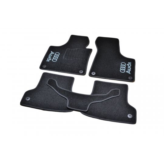 AVTM Коврики в салон текстильные Audi A3 (8P) '03-12 (5 дверей) Черные (Комплект 5шт.)