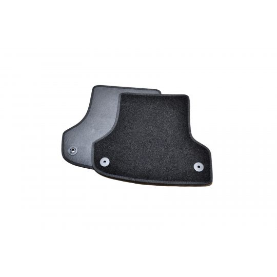 AVTM Коврики в салон текстильные Audi A3 (8P) '03-12 (5 дверей) Черные (Комплект 5шт.)