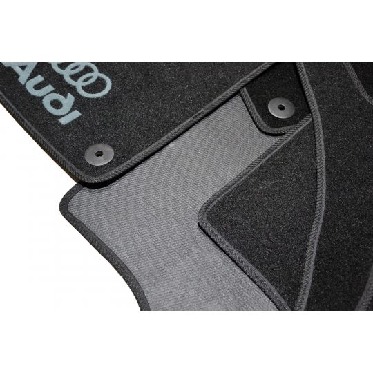 AVTM Коврики в салон текстильные Audi A3 (8P) '03-12 (5 дверей) Черные (Комплект 5шт.)