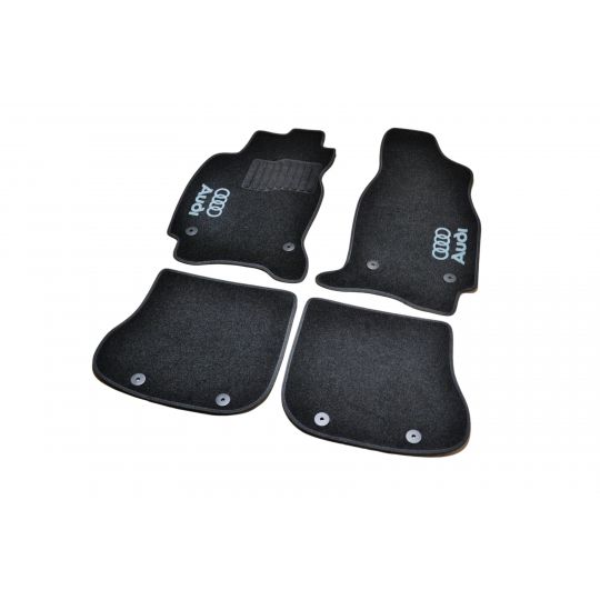 AVTM Коврики в салон текстильные Audi A4 B5 '94-01 Черные (Комплект 5шт.) AVTM Коврики в салон текстильные Audi A4 B5 '94-01 Черные (Комплект 5шт.)