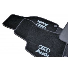 AVTM Коврики в салон текстильные Audi A4 B6 '00-04 Черные (Комплект 5шт.)