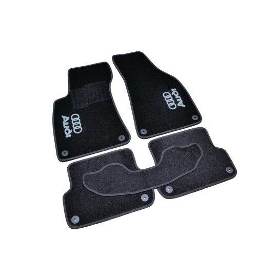 AVTM Коврики в салон текстильные Audi A4 B7 '04-08 Черные (Комплект 5шт.)