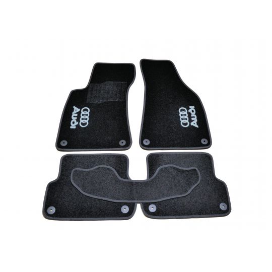 AVTM Коврики в салон текстильные Audi A4 B7 '04-08 Черные (Комплект 5шт.)