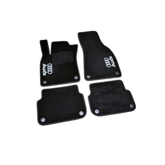 AVTM Коврики в салон текстильные Audi A6 C6 '04-11 [2,7D; 3,0D; 2,4І] Черные (Комплект 5шт.)
