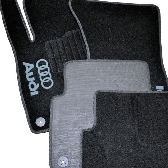 AVTM Коврики в салон текстильные Audi A8 '02-09 Черные (Комплект 5шт.)