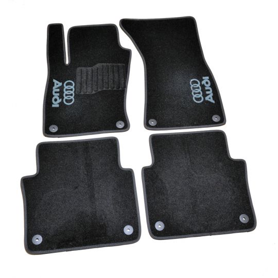 AVTM Коврики в салон текстильные Audi A8 '02-09 Черные (Комплект 5шт.)