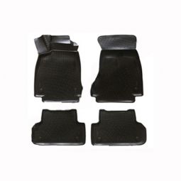 L.LOCKER Коврики в салон глубокие Audi A4 (B9) '15- седан (Комплект 4шт.)