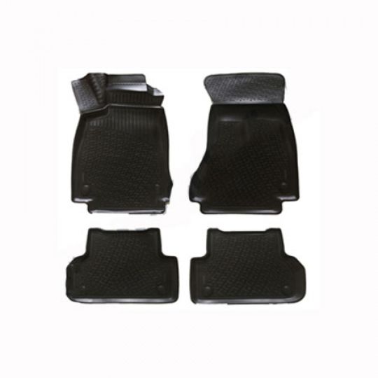 L.LOCKER Коврики в салон глубокие Audi A4 (B9) '15- седан (Комплект 4шт.)