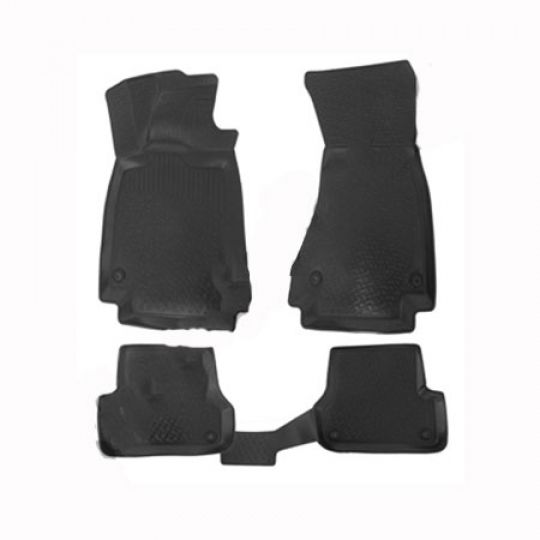 L.LOCKER Коврики в салон глубокие Audi A6 C7 '14- (Комплект 4шт.)