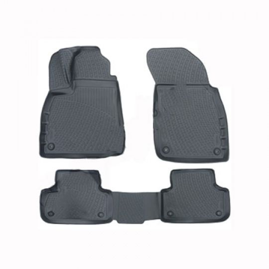 L.LOCKER Коврики в салон глубокие Audi Q7 II '15- (Комплект 4шт.)