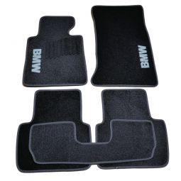 AVTM Коврики в салон текстильные BMW 3 (E46) '98-06 Черные (Комплект 5шт.)