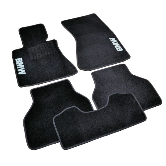AVTM Коврики в салон текстильные BMW 7 (E65/E66) '01-08 Черные (Комплект 5шт.)