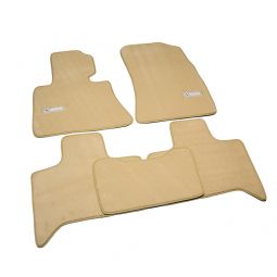 AVTM Коврики в салон текстильные BMW X5 (E53) '99-06 Бежевые Premium (Комплект 5шт.)