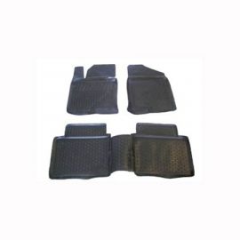 L.LOCKER Коврики в салон глубокие BMW X3 (E83) '03-10 (Комплект 4шт.)