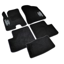 AVTM Коврики в салон текстильные Chery Tiggo (T11) '06-12 Черные (Комплект 5шт.)