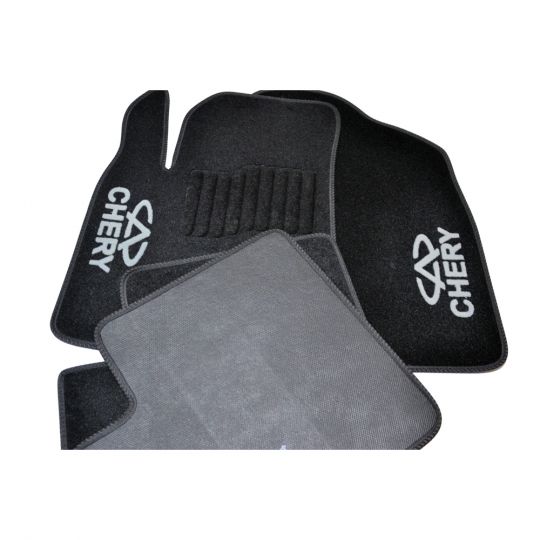AVTM Коврики в салон текстильные Chery Tiggo (T11) '06-12 Черные (Комплект 5шт.)