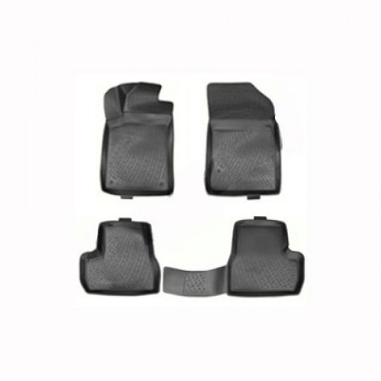 L.LOCKER Коврики в салон глубокие Citroën C3 II '09-16 хэтчбек (Комплект 4шт.)