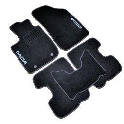 AVTM Коврики в салон текстильные Dacia Logan I '04-13 Черные (Комплект 5шт.)