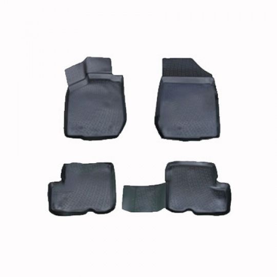 L.LOCKER Коврики в салон глубокие Dacia Sandero I '07-12 stepway (Комплект 4шт.)
