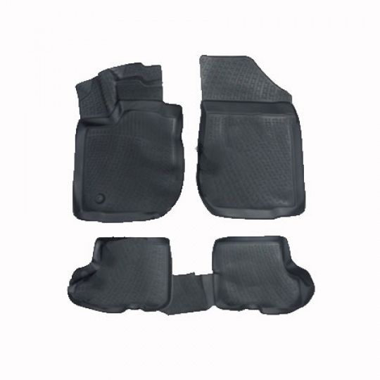 L.LOCKER Коврики в салон глубокие Dacia Sandero II '12- (Комплект 4шт.)