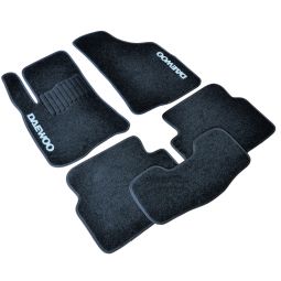 AVTM Коврики в салон текстильные Daewoo Lanos/Sens '97- Черные (Комплект 5шт.)