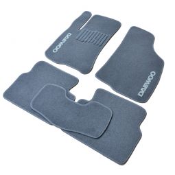 AVTM Коврики в салон текстильные Daewoo Lanos/Sens '97- Серые (Комплект 5шт.)
