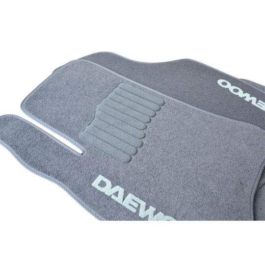 AVTM Коврики в салон текстильные Daewoo Lanos/Sens '97- Серые (Комплект 5шт.)