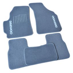 AVTM Коврики в салон текстильные Daewoo Matiz (M100/M150) '97-05 Серые (Комплект 5шт.)