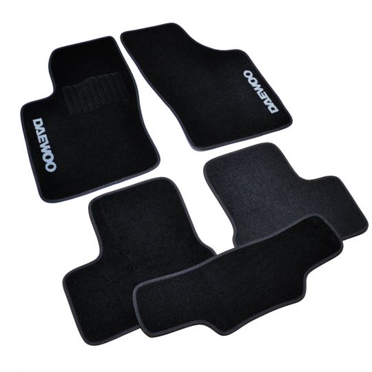 AVTM Коврики в салон текстильные Daewoo Nexia I '95-15 Черные (Комплект 5шт.) AVTM Коврики в салон текстильные Daewoo Nexia I '95-15 Черные (Комплект 5шт.)