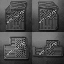 SRTK Коврики в салон глубокие Daewoo Matiz (M100/M150) '97-05 (Комплект 4шт.)