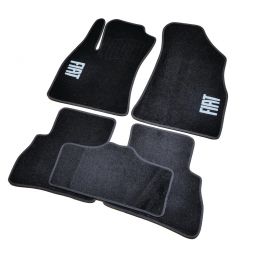AVTM Коврики в салон текстильные Fiat Doblo II '10- Черные (Комплект 5шт.)