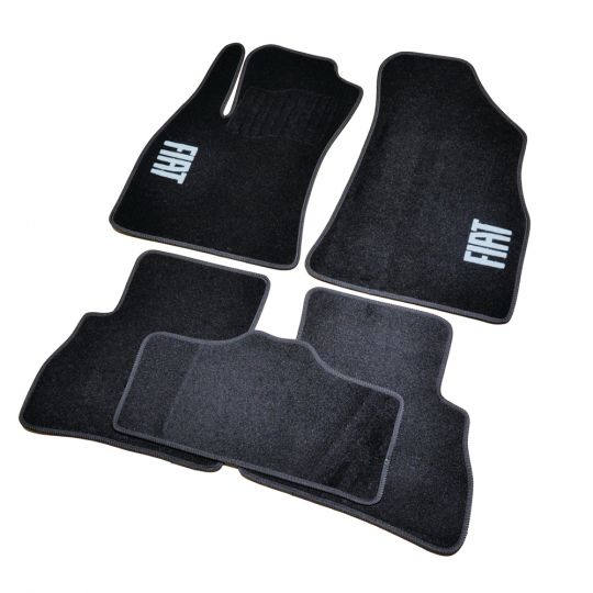 AVTM Коврики в салон текстильные Fiat Doblo II '10- Черные (Комплект 5шт.)